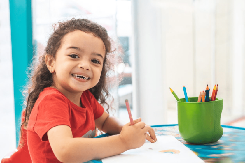 preschool student drawing.